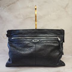 발렌시아가 273023 클래식 모터 라지 클러치